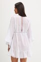 Oblečení Charo Ruiz Ibiza plážový přehoz dámský Antonella 221209 bílá