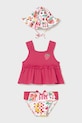 Mayoral dwuczęściowy strój kąpielowy dziecięcy Produkt niemowlęcy różowy 1654.4L.Baby.PPY2