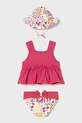 Mayoral dwuczęściowy strój kąpielowy dziecięcy 1654.4L.Baby.PPY2 różowy SS26