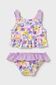 Παιδικό μαγιό δύο τεμαχίων Mayoral 1655.4P.Baby.PPY2 μωβ SS26