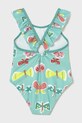 Mayoral jednoczęściowy strój kąpielowy dziecięcy 1754.4N.Baby.PPY2 turkusowy SS26