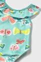 Dziewczynka Mayoral jednoczęściowy strój kąpielowy dziecięcy 1754.4N.Baby.PPY2 turkusowy