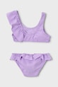Mayoral kétrészes gyerek fürdőruha 3733.6L.Mini.PPY2 lila SS26