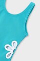 Dziewczynka Mayoral jednoczęściowy strój kąpielowy dziecięcy 3736.6M.Mini.PPY2 niebieski