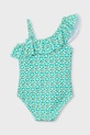 Mayoral jednoczęściowy strój kąpielowy dziecięcy 3737.6N.Mini.PPY2 turkusowy SS26
