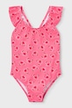 Mayoral jednoczęściowy strój kąpielowy dziecięcy miękka różowy 3738.6P.Mini.PPY2