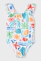 Jednodielne detské plavky Mayoral bez kostíc viacfarebná 3738.6P.Mini.PPY2