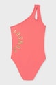Mayoral jednoczęściowy strój kąpielowy dziecięcy 6778.8K.Junior.PPY2 pomarańczowy SS26