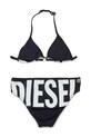 Diesel strój kąpielowy dwuczęściowy dziecięcy MIDDY SWIMSUIT J02717.KYAG8 czarny SS26