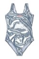 Diesel strój kąpielowy jednoczęściowy dziecięcy MIFOG SWIMSUIT srebrny J02721.KYA1E
