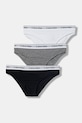 Calvin Klein Underwear chiloți pentru femei, din bumbac cu elastan pachet de 3 gri G80G800728.PPY2