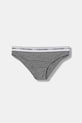 Calvin Klein Underwear chiloți pentru femei, din bumbac cu elastan pachet de 3 G80G800728.PPY2 gri SS26