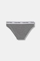 Calvin Klein Underwear chiloți pentru femei, din bumbac cu elastan pachet de 3 G80G800728.PPY2 gri