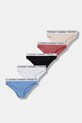 Calvin Klein Underwear figi dziecięce bawełniane z elastanem 5-pack G80G800740.PPY2 multicolor SS26