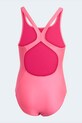 adidas Performance jednoczęściowy strój kąpielowy dziecięcy JZ6022 różowy SS26