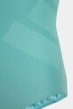 adidas Performance jednoczęściowy strój kąpielowy dziecięcy turkusowy KC6830
