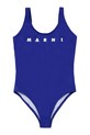 Marni strój kąpielowy jednoczęściowy dziecięcy MM37F SWIMSUIT niebieski M01834.M00M2