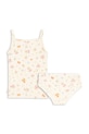 Konges Sløjd komplet bawełniany dziecięcy MINNIE UNDERWEAR GOTS KS105010.PPY2 beżowy SS26