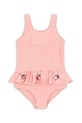 Konges Sløjd jednoczęściowy strój kąpielowy dziecięcy ETTA SWIMSUIT miękka różowy KS104790.PPY2
