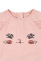 Konges Sløjd jednoczęściowy strój kąpielowy dziecięcy KITTY ONESIE GRS różowy KS104919.PPY2