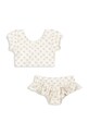 Παιδικό μαγιό δύο τεμαχίων Konges Sløjd MALTI BIKINI GRS KS104978.PPY2 μπεζ SS26