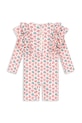 Konges Sløjd jednoczęściowy strój kąpielowy dziecięcy MANUCA FRILL ONESIE GRS KS104986.PPY2 różowy SS26