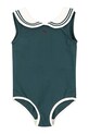 Konges Sløjd jednoczęściowy strój kąpielowy dziecięcy SAILOR SWIMSUIT GRS KS105068.PPY2 zielony SS26