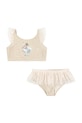 Konges Sløjd dwuczęściowy strój kąpielowy dziecięcy AMANDINE BIKINI komplet beżowy KS104631.PPY2