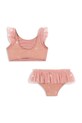 Dziewczynka Konges Sløjd dwuczęściowy strój kąpielowy dziecięcy AMANDINE BIKINI KS104631.PPY2 różowy
