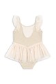 Dziewczynka Konges Sløjd jednoczęściowy strój kąpielowy dziecięcy AMANDINE SWIMSUIT KS104633.PPY2 beżowy