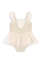 Dziewczynka Konges Sløjd jednoczęściowy strój kąpielowy dziecięcy AMANDINE SWIMSUIT KS104633.PPY2 beżowy