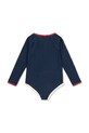 Konges Sløjd jednoczęściowy strój kąpielowy dziecięcy LAGUNA LS SWIMSUIT GRS KS104923.PPY2 granatowy SS26