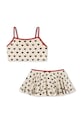 Konges Sløjd dwuczęściowy strój kąpielowy dziecięcy MANON GLITTER BIKINI komplet beżowy KS104981.PPY2