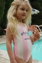 Konges Sløjd jednoczęściowy strój kąpielowy dziecięcy POMIA SWIMSUIT miękka różowy KS105040.PPY2