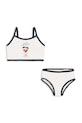 Konges Sløjd dwuczęściowy strój kąpielowy dziecięcy VILJA BIKINI GRS KS105118.PPY2 biały SS26