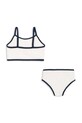 Dziewczynka Konges Sløjd dwuczęściowy strój kąpielowy dziecięcy VILJA BIKINI GRS KS105118.PPY2 biały
