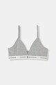 Tommy Hilfiger biustonosz dziecięcy bawełniany z elastanem 2-pack UG0UG00806.PPY2 biały SS26