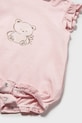 Pidžama za bebe Mayoral Newborn 3-pack roza 1731.2U.Newborn.PPY2