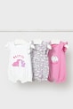 Παιδικές πιτζάμες Mayoral Newborn 3-pack σετ ροζ 1731.2U.Newborn.PPY2