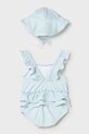 Mayoral Newborn jednoczęściowy strój kąpielowy niemowlęcy 1737.2Q.Newborn.PPY2 niebieski SS26