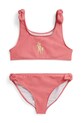 Polo Ralph Lauren strój kąpielowy dwuczęściowy dziecięcy różowy 313A11286001