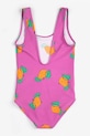 Dziewczynka Bobo Choses jednoczęściowy strój kąpielowy dziecięcy Tangerine 126AC125 różowy