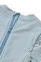 Liewood costume da bagno a maniche lunghe per bambini Sille Seersucker Swimsuit blu LW19637.PPY2