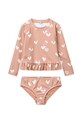 Liewood costume da bagno a due parti per bambini Dagny Swim Set arancione LW19668.PPY2