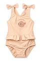 Liewood jednodielne plavky detské Amara Baby Swimsuit w Bow oranžová LW20504.PPY2