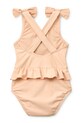 Liewood strój kąpielowy jednoczęściowy dziecięcy Amara Baby Swimsuit w Bow LW20504.PPY2 pomarańczowy SS26