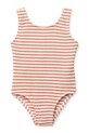 Liewood costume da bagno intero per bambini Bianco Stripe Swimsuit rosa LW20645.PPY2