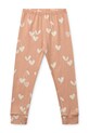 Dziewczynka Liewood piżama dziecięca Wilhelm Printed Pyjamas Set LW20674.G.PPY2 różowy