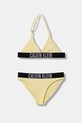 Calvin Klein Jeans dvoudílné plavky dětské žlutá KY0KY00090.PPY2