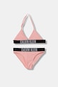 Calvin Klein Jeans costume da bagno a due parti per bambini rosa KY0KY00090.PPY2